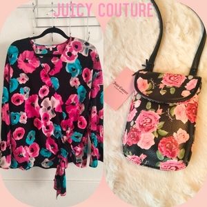 ✨Juicy Couture ✨ Top & Crossbody Purse